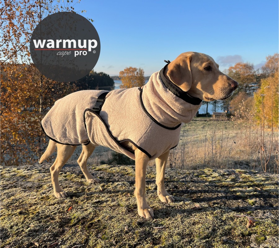 Warmup cape PRO Camel - Bild 5