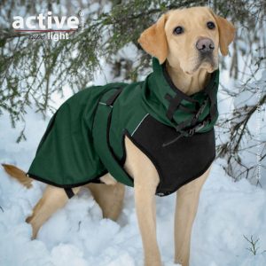 Aktiv kappa Elastic med lätt fleecefoder Forest Green