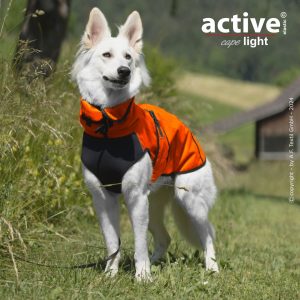 Active cape Elastic lätt fleecefoder Orange